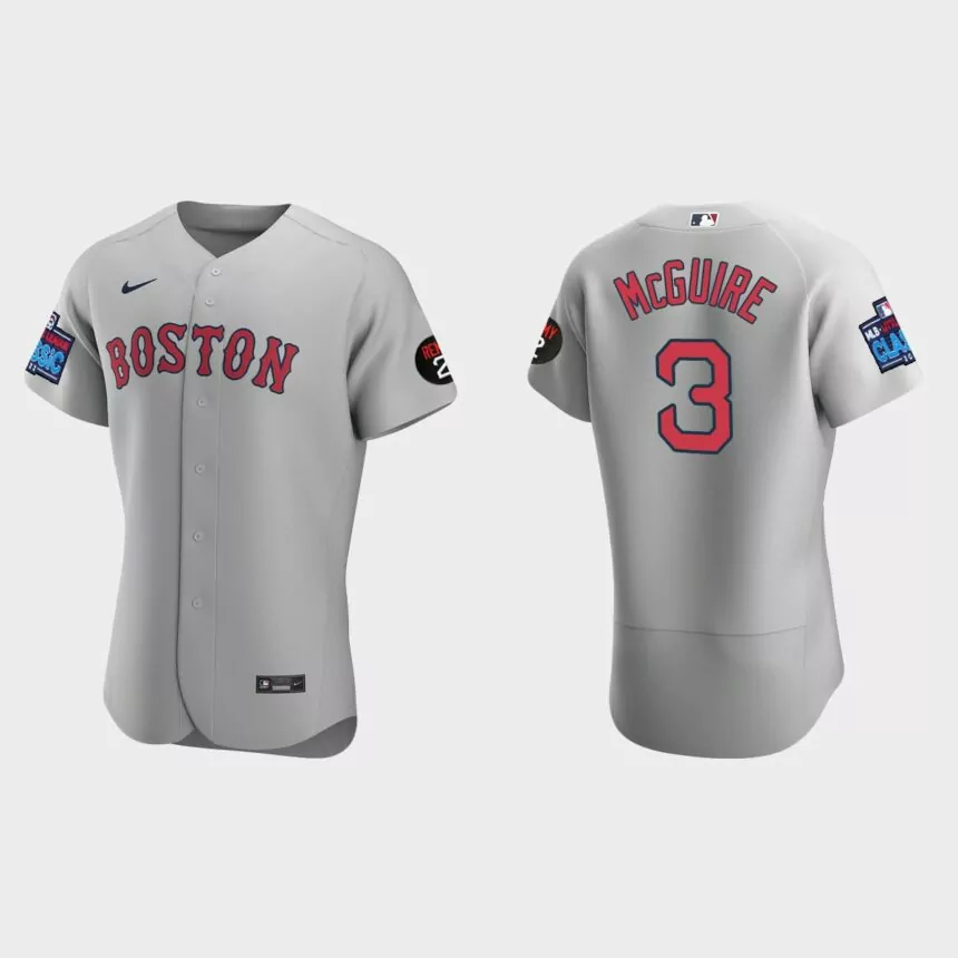 Reese McGuire Boston Red Sox 2022 Little League Classic Authentic Jersey – Gray