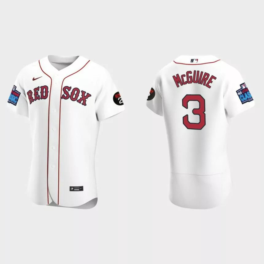 Reese McGuire Boston Red Sox 2022 Little League Classic Authentic Jersey – White