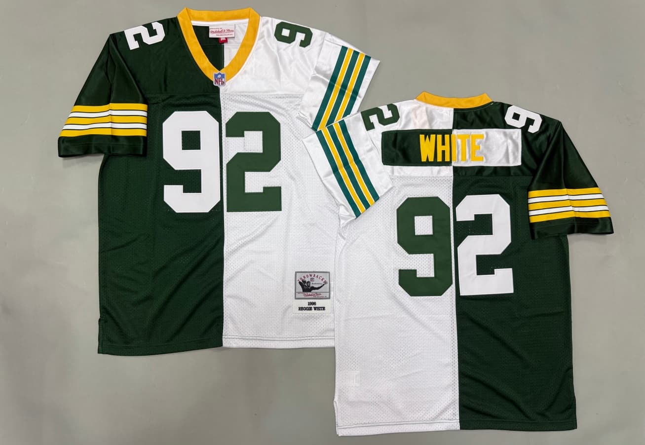 Reggie White #92 Green Bay Packers  Stitched     Jersey