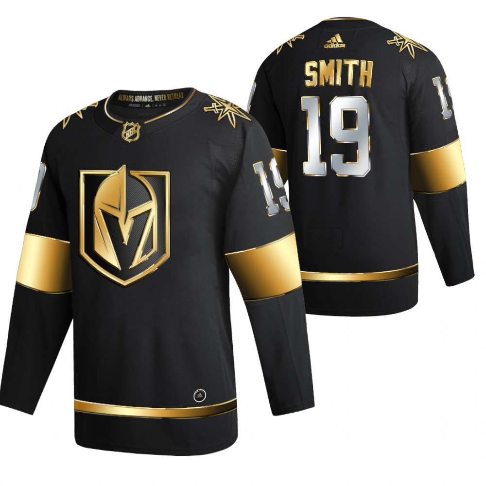 Reilly Smith Vegas Golden Knights Black 2021 Golden Edition Jersey Limited Authentic