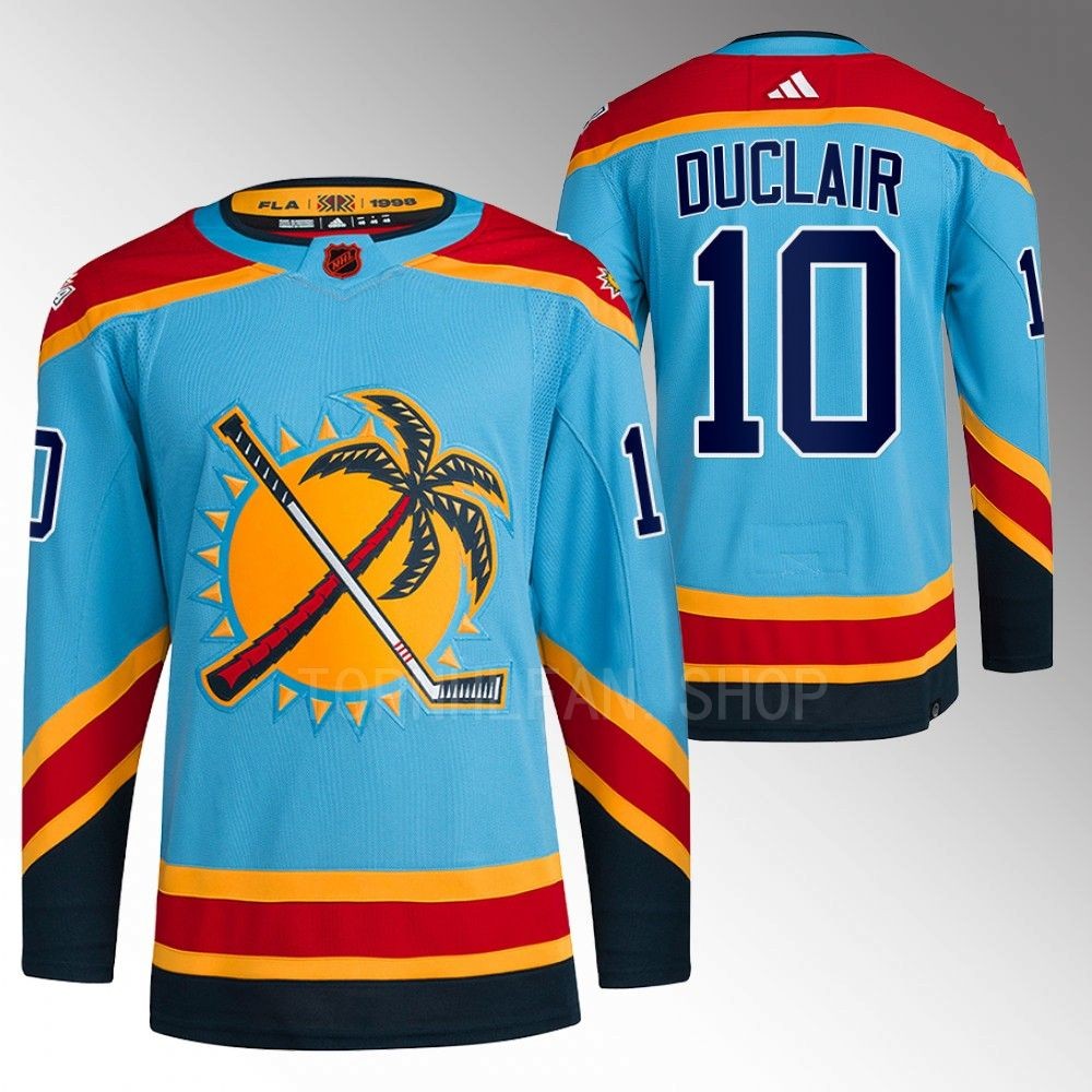 Reverse Retro 2.0 Florida Panthers Anthony Duclair 2022 Blue Authentic Primegreen Jersey men's
