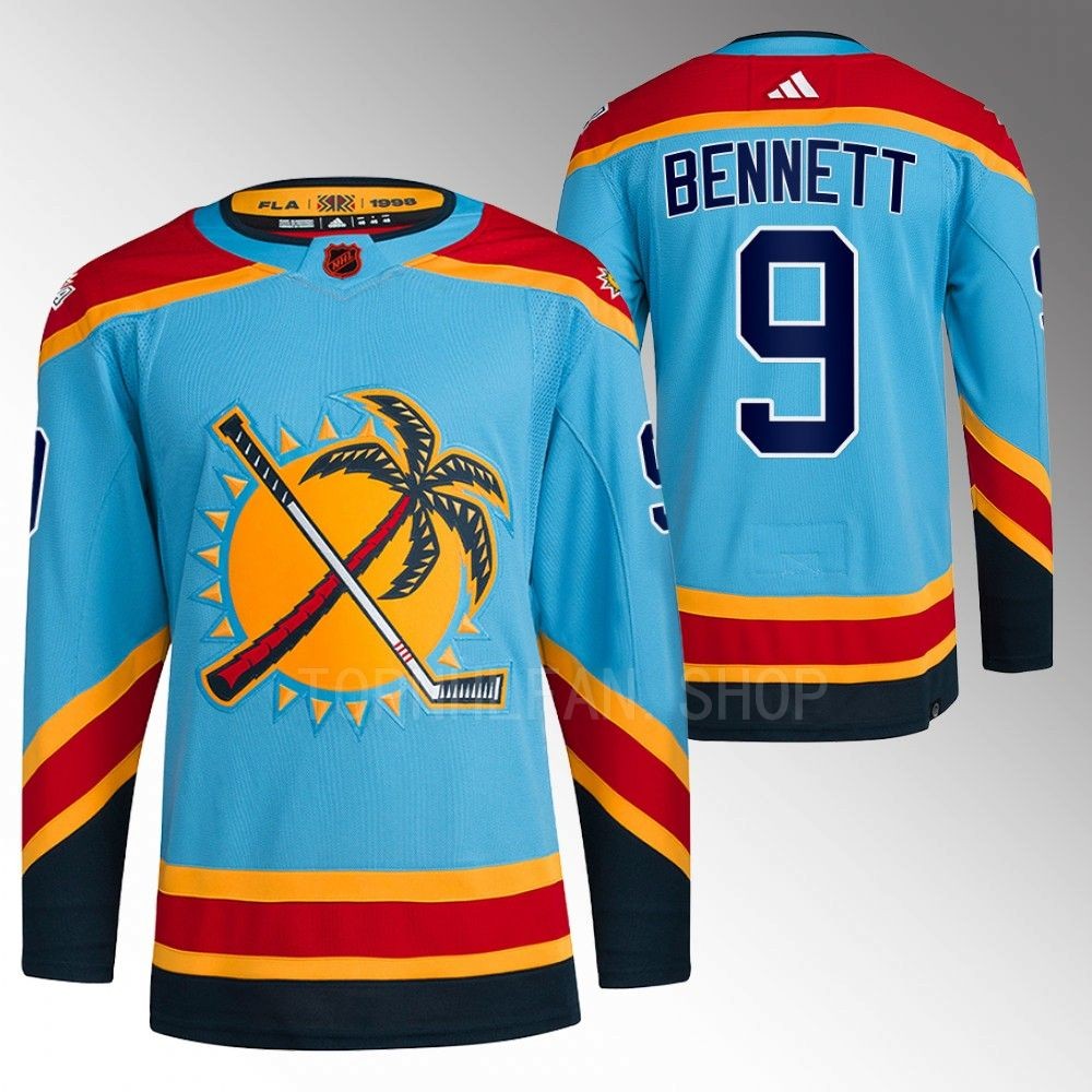 Reverse Retro 2.0 Florida Panthers Sam Bennett 2022 Blue Authentic Primegreen Jersey men's