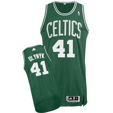 Revolution 30 Boston Celtics #41 Kelly Olynyk Green(White No.) NBA Jersey