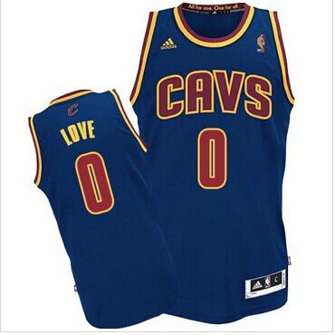 Revolution 30 Cleveland Cavaliers #0 Kevin Love Navy Blue NBA Jersey