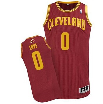 Revolution 30 Cleveland Cavaliers #0 Kevin Love Red NBA Jersey