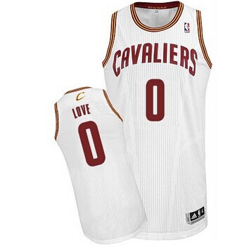 Revolution 30 Cleveland Cavaliers #0 Kevin Love White NBA Jersey