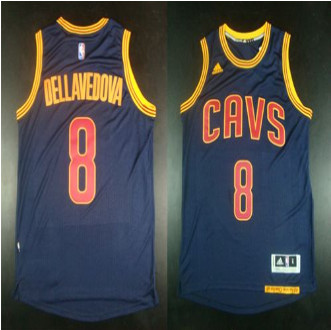 Revolution 30 Cleveland Cavaliers #8 Matthew Dellavedova Navy Blue CavFanatic Stitched NBA Jersey