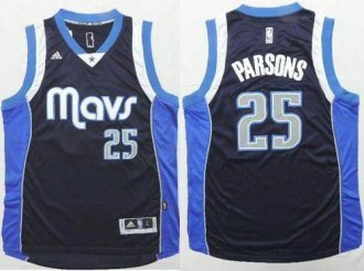 Revolution 30 Dallas Mavericks #25 Chandler Parsons Navy Blue Stitched NBA Jersey