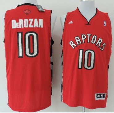 Revolution 30 Toronto Raptors #10 DeMar DeRozan Red Stitched NBA Jersey