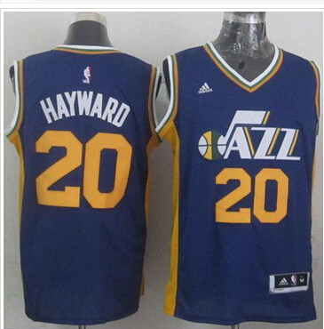 Revolution 30 Utah Jazz #20 Gordon Hayward Navy Blue Stitched NBA Jersey