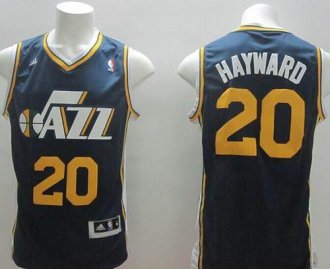Revolution 30 Utah Jazz #20 Gordon Hayward Navy Blue Stitched NBA Jersey