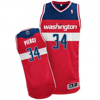 Revolution 30 Washington Wizards #34 Paul Pierce Red NBA Jersey
