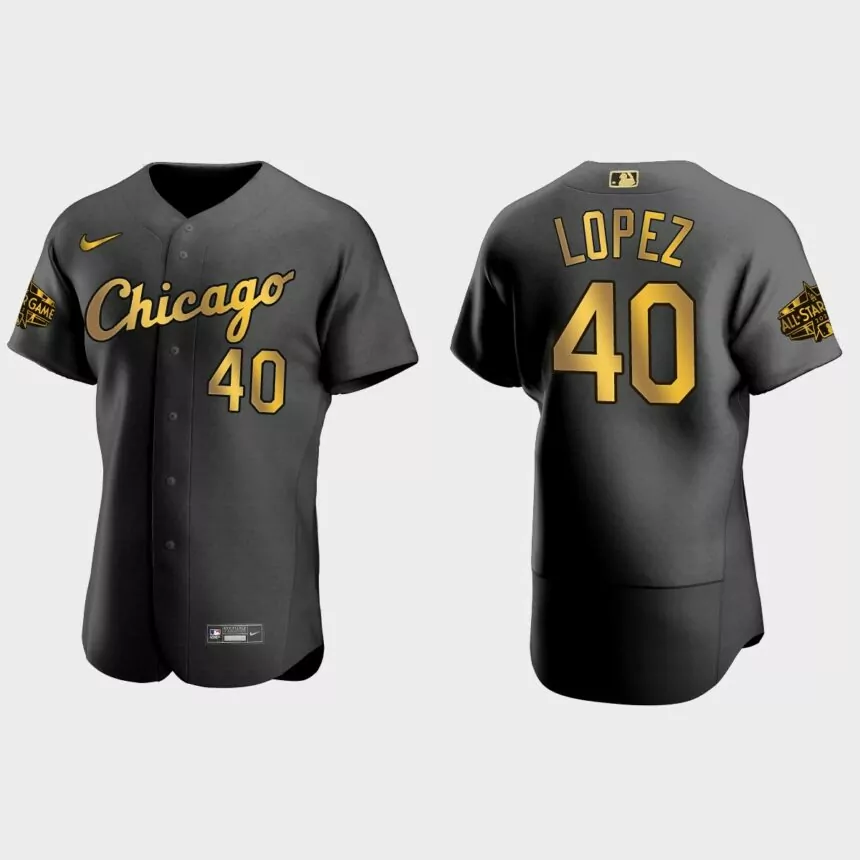 Reynaldo Lopez Chicago White Sox 2022 MLB All-Star Game Authentic Jersey – Black