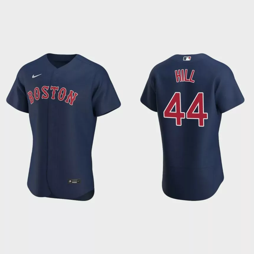 Rich Hill Boston Red Sox Authentic Alternate Jersey – Navy