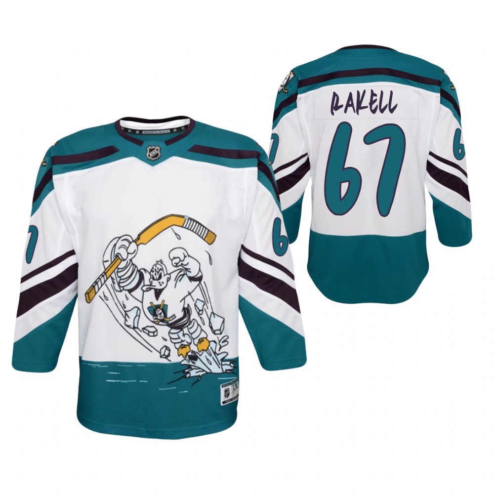 Rickard Rakell Anaheim Ducks Special Edition White Youth Jersey