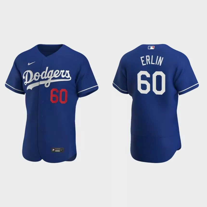 Robbie Erlin Los Angeles Dodgers Authentic Alternate Jersey – Royal