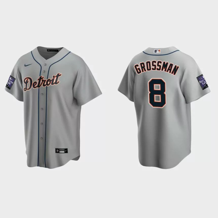 Robbie Grossman Detroit Tigers 2021 All-Star Game Replica Jersey – Gray.jpg