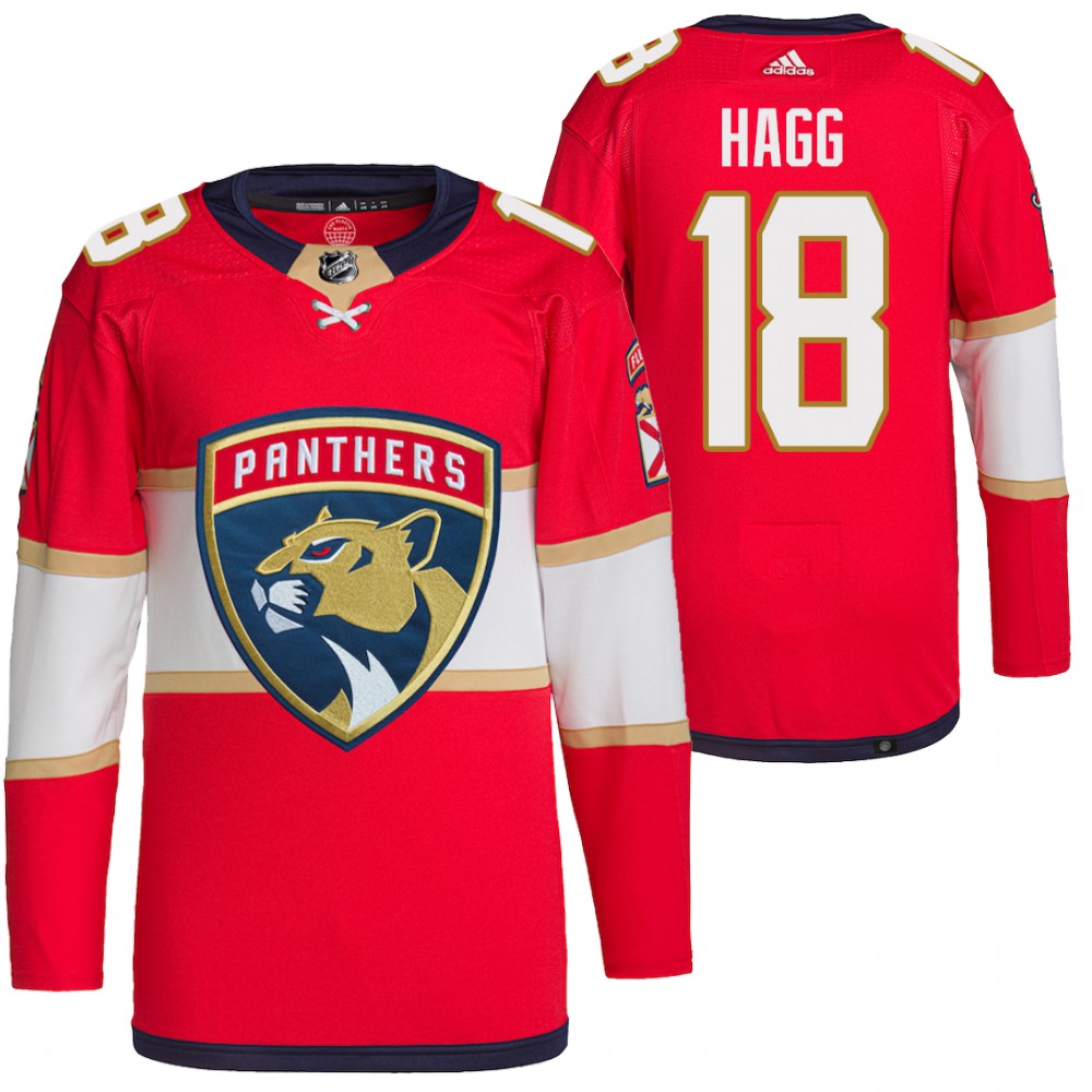 Robert Hagg Florida Panthers Red Home Primegreen Authentic Pro Jersey