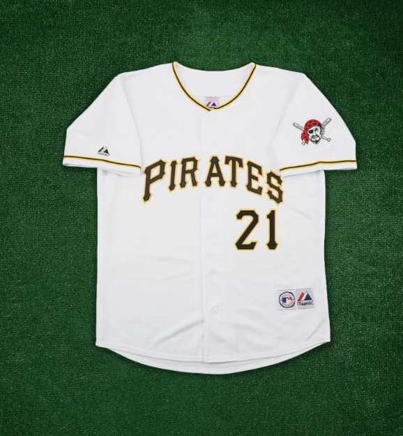 Roberto Clemente Pittsburgh Pirates Men's White Home Jersey