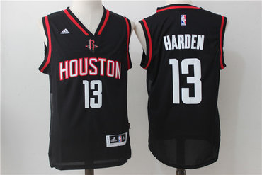 Rockets 13 James Harden Black 2016 Christmas Day Swingman Jersey