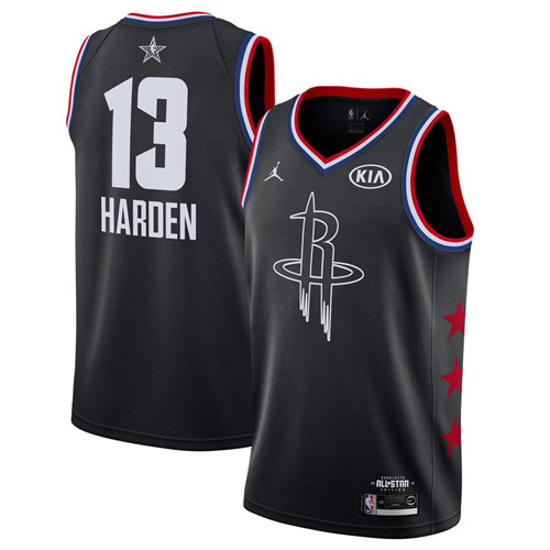 Rockets 13 James Harden Black 2019 NBA All-Star Game Jordan Brand Swingman Jersey