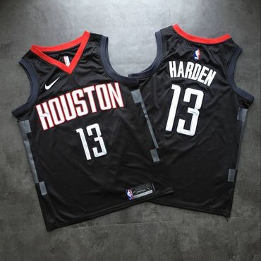 Rockets 13 James Harden Black Nike Swingman Jersey