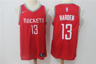Rockets 13 James Harden Red Nike Swingman Jersey