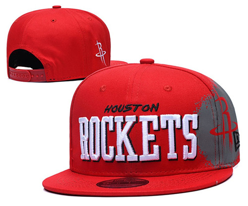 Rockets Team Logo Red Adjustable Hat YD 1