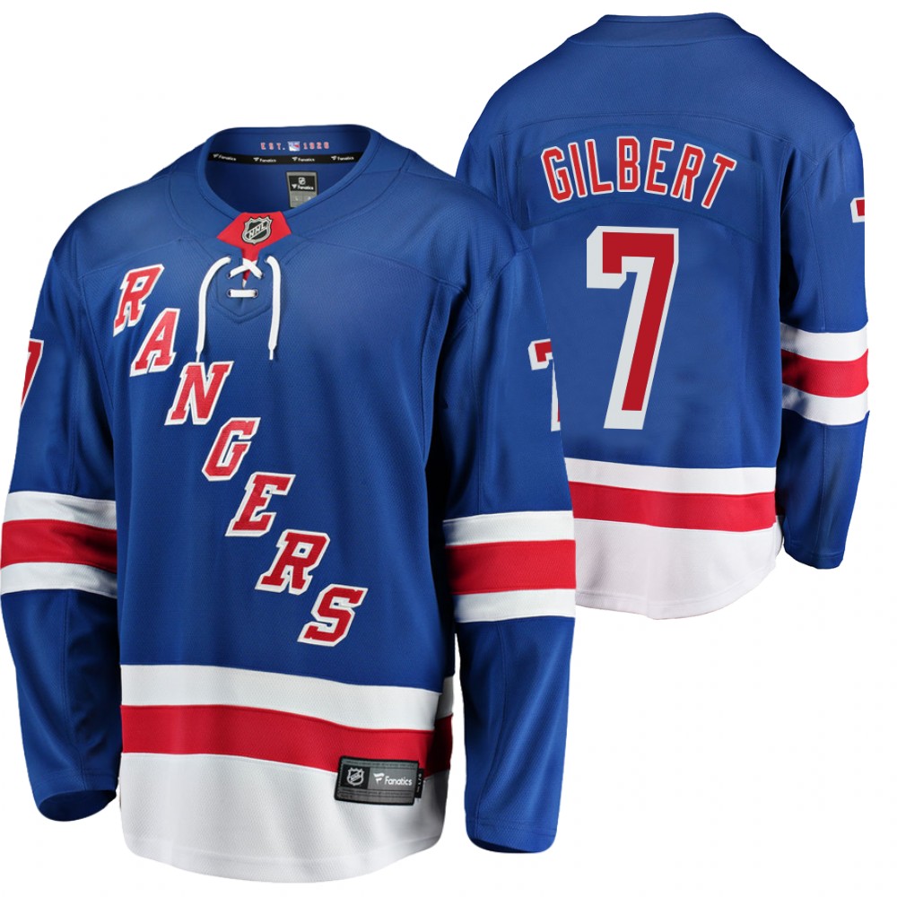 Rod Gilbert Home Royal Rangers #7 Jersey Bill Masterton Trophy Winner
