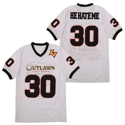 Rod Smart He Hate Me 30 White Movie Football Jersey
