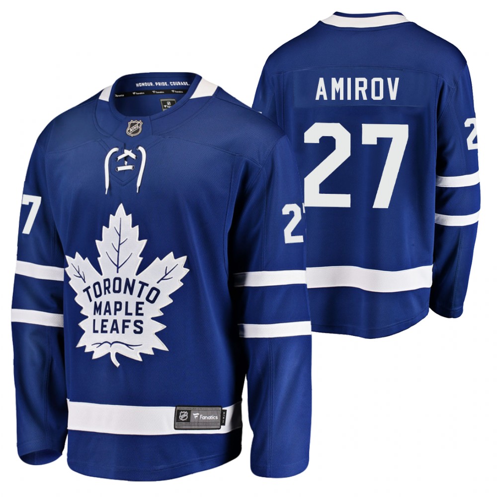 Rodion Amirov Toronto Maple Leafs 2020 NHL Draft Blue Home Jersey