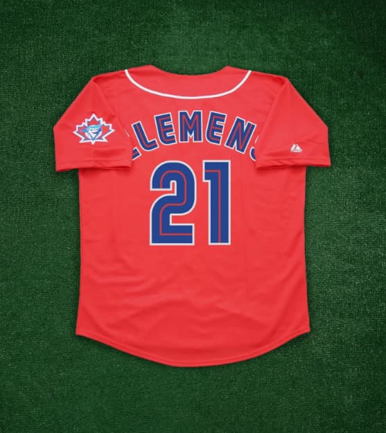 Roger Clemens 1998 Toronto Blue Jays  Men's    Jersey