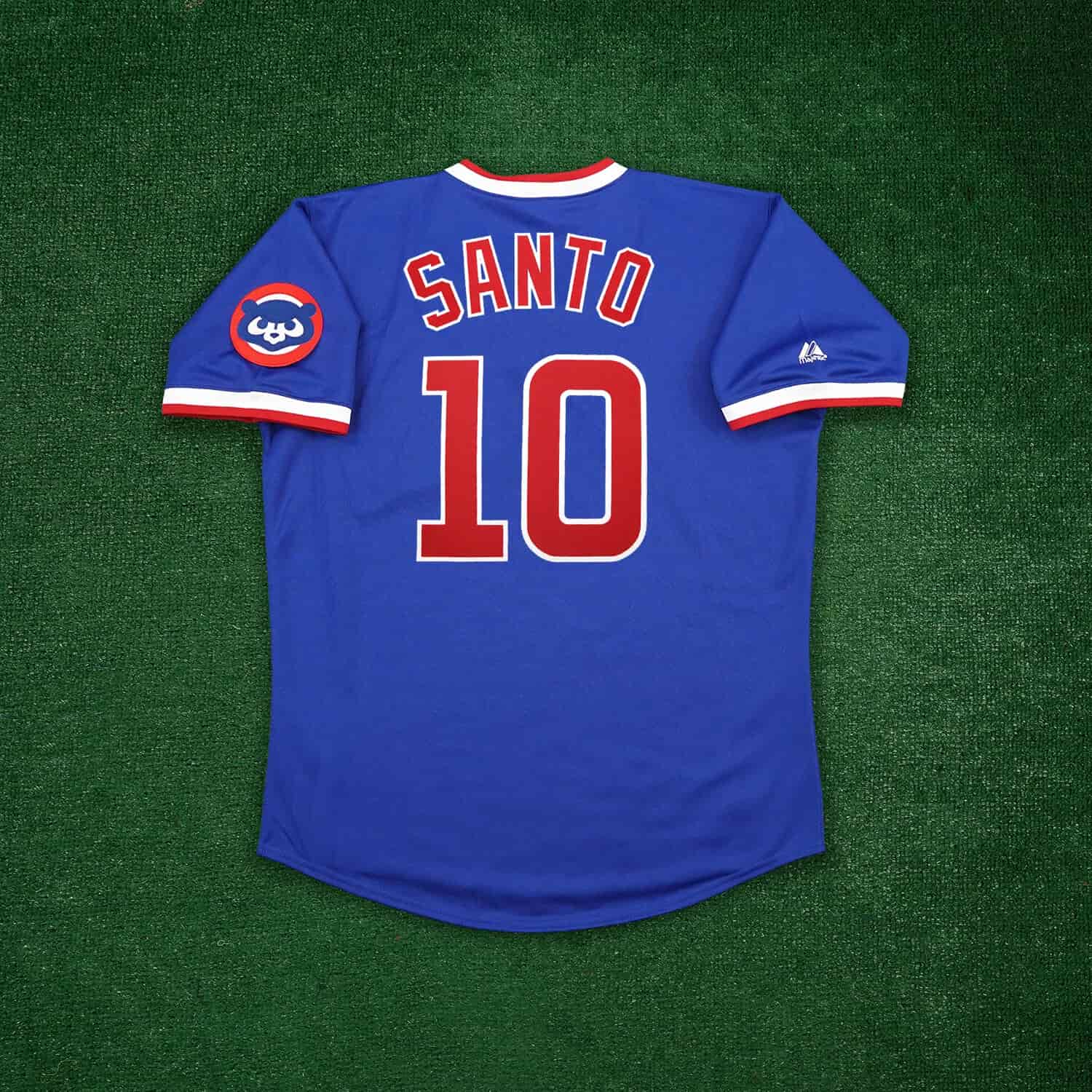 Ron Santo 1989 Chicago Cubs Royal Blue Cooperstown Men's Away Jersey