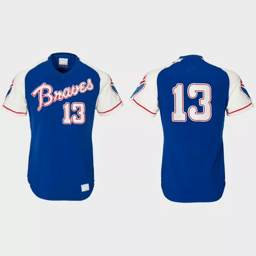 Ronald Acuna Jr. Atlanta Braves Heritage Throwback Jersey – Royal