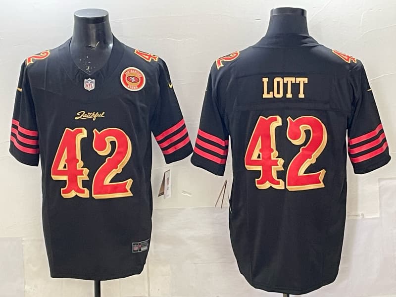 Ronnie    Lott  #42 San Francisco 49ers