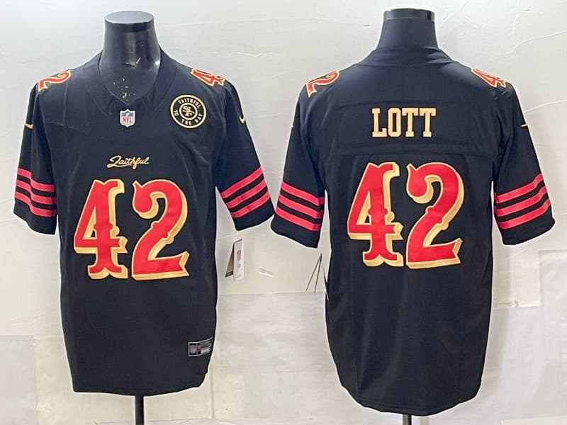 Ronnie   Lott  42 San Francisco 49ers