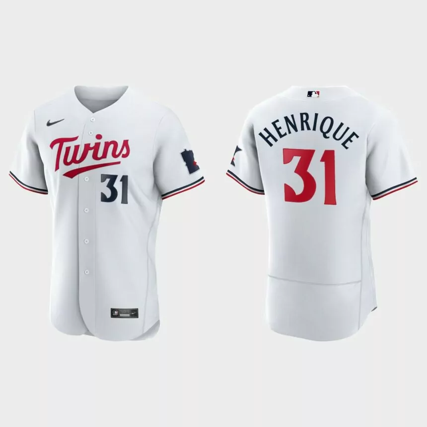 Ronny Henriquez Minnesota Twins Authentic Jersey – White