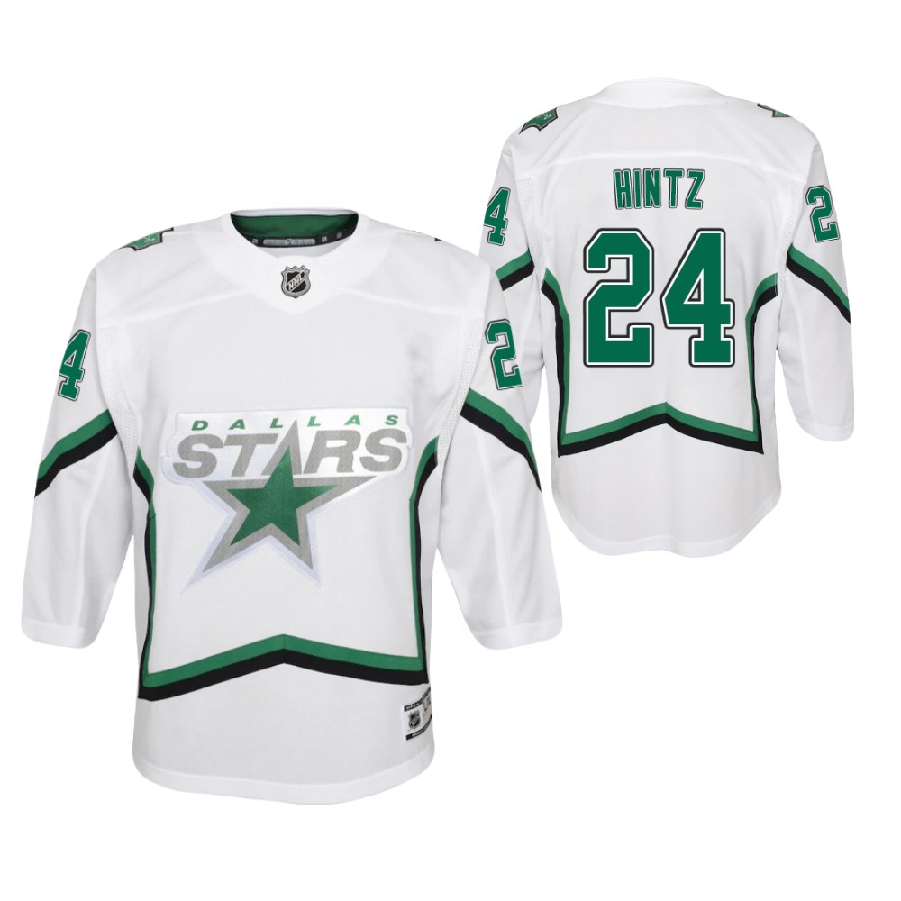 Roope Hintz Dallas Stars 2021 Reverse Retro White Youth Jersey Special Edition