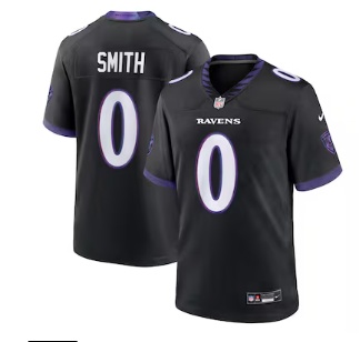 Roquan Smith Baltimore Ravens Nike Alternate Game Jersey - Black