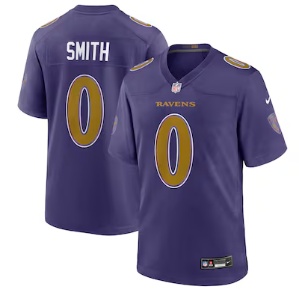 Roquan Smith Baltimore Ravens Nike Alternate Game Jersey - Purple