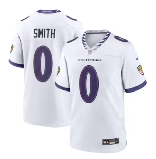 Roquan Smith Baltimore Ravens Nike Game Jersey - White