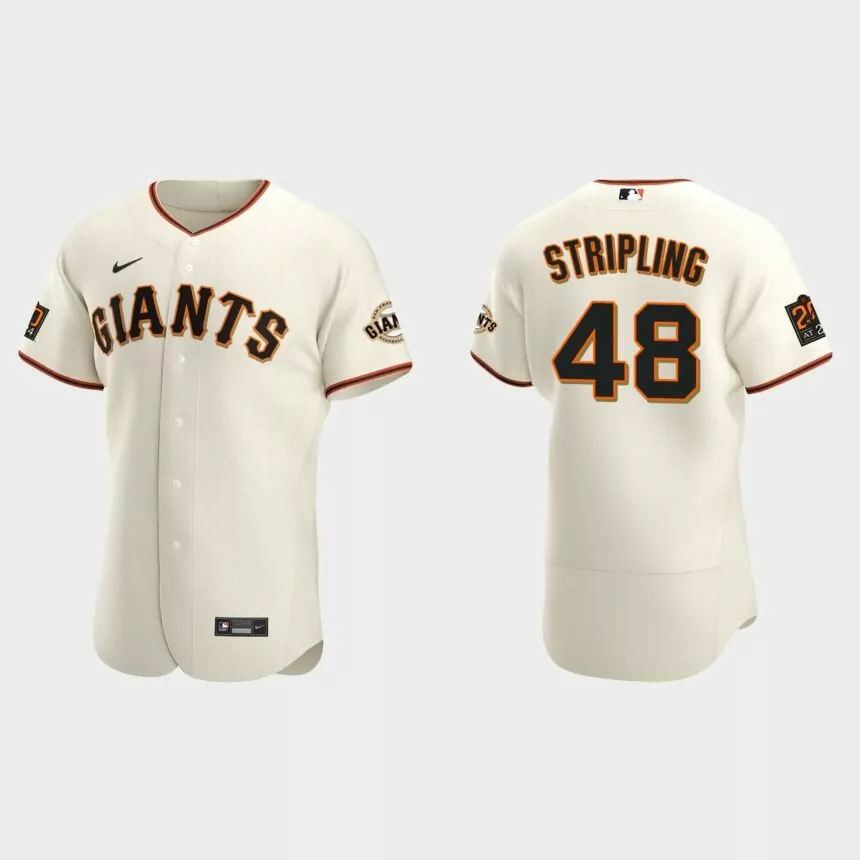 Ross Stripling San Francisco Giants Authentic Home Jersey – Cream