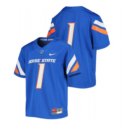 Royal Youth Boise State Broncos College Football Untouchable Jersey