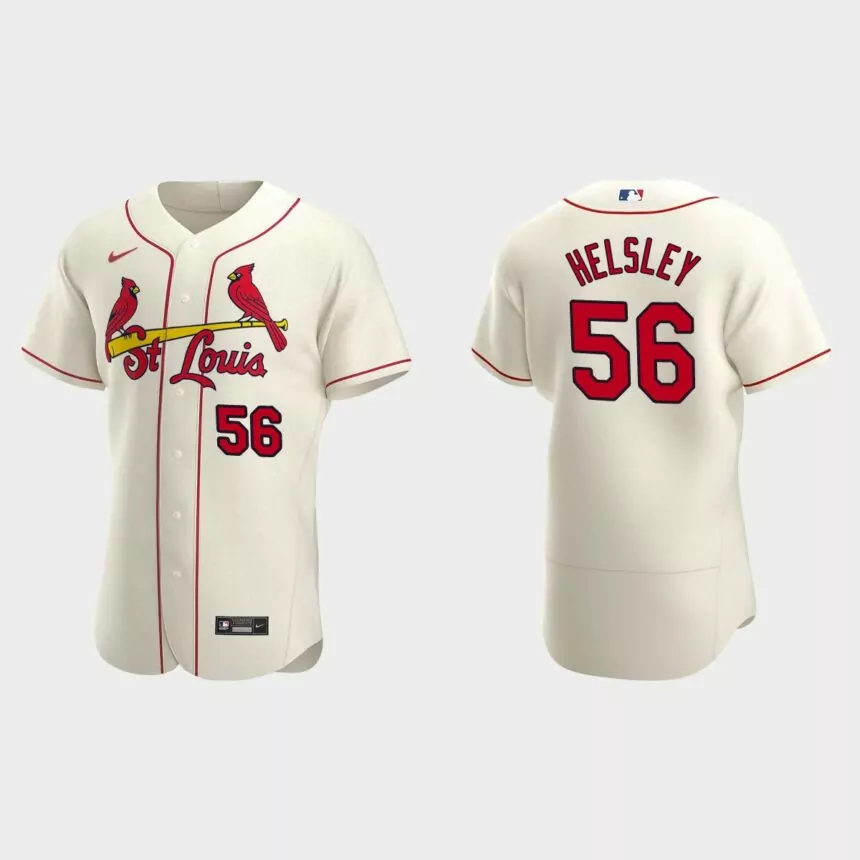 Ryan Helsley St. Louis Cardinals Authentic Alternate Jersey – Cream
