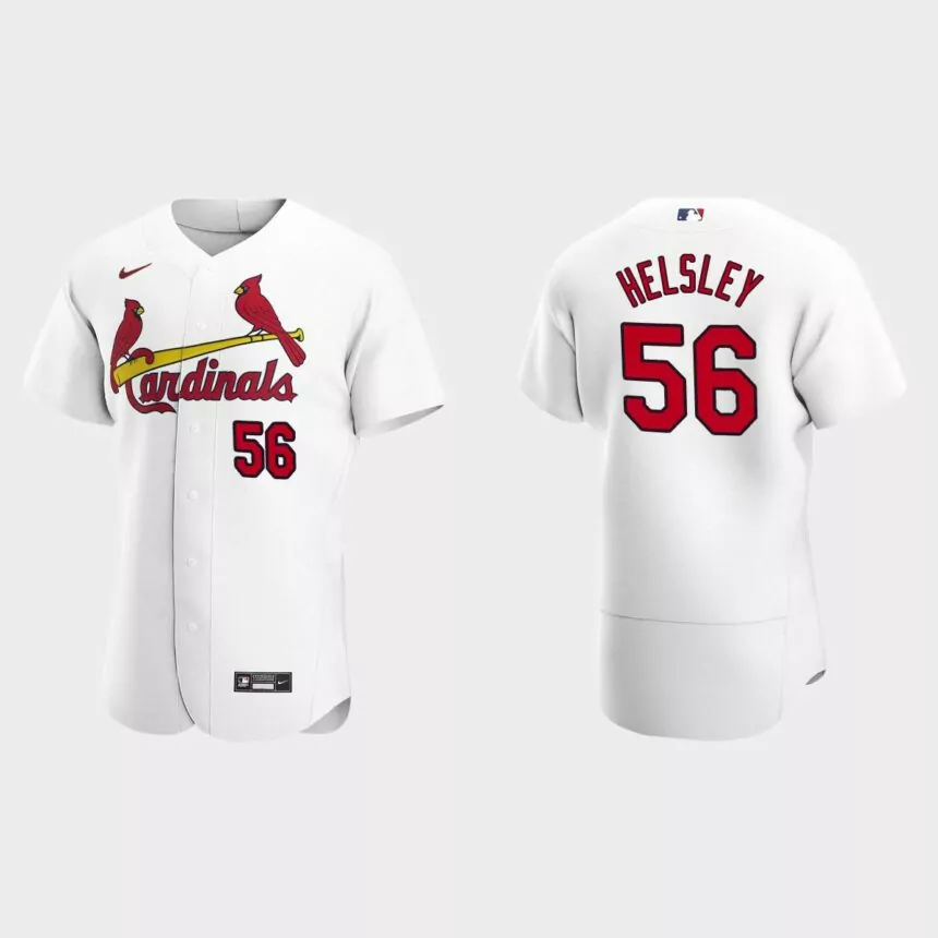 Ryan Helsley St. Louis Cardinals Authentic Home Jersey – White