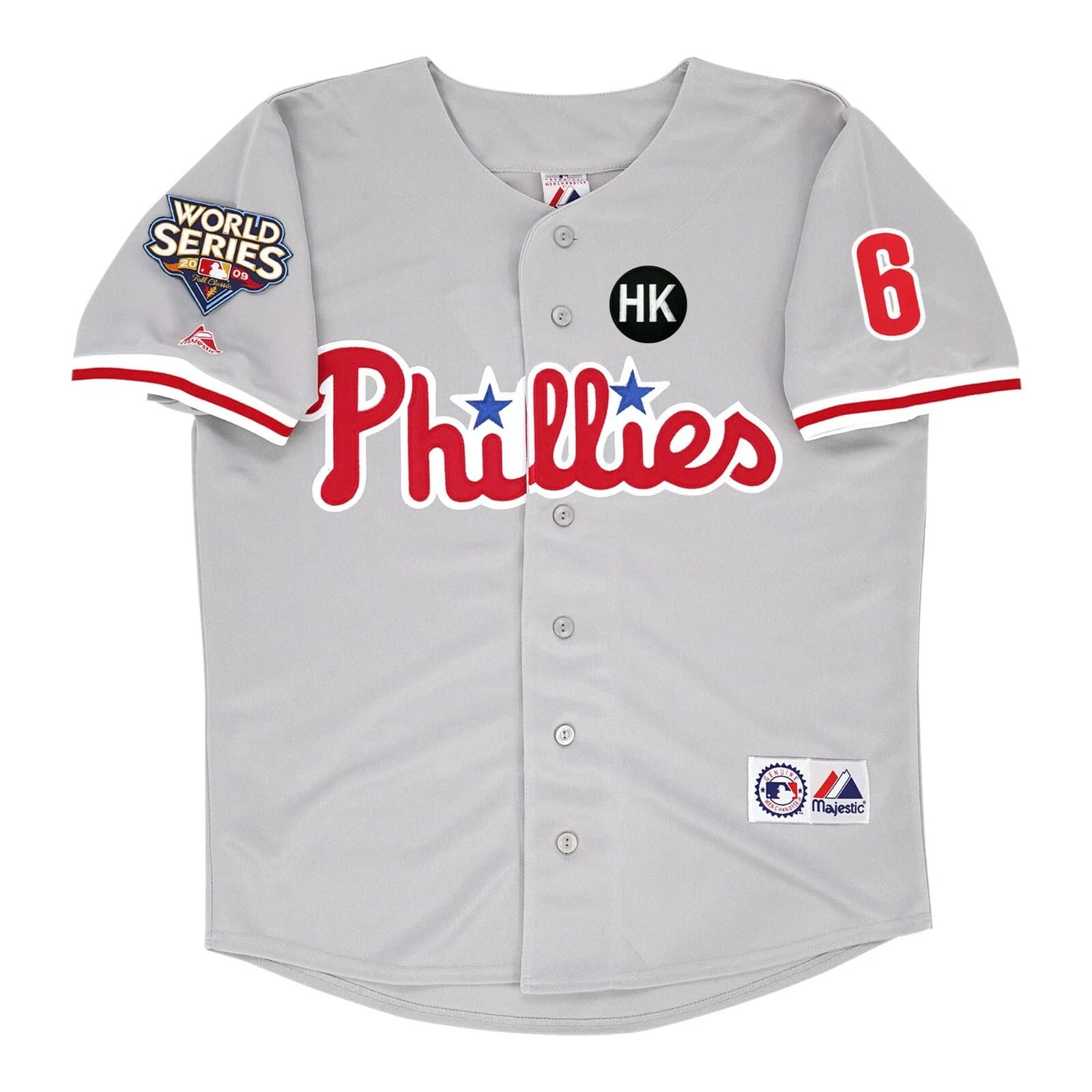 Ryan Howard 2009 Philadelphia Phillies World Series Home & Road Men's Jersey