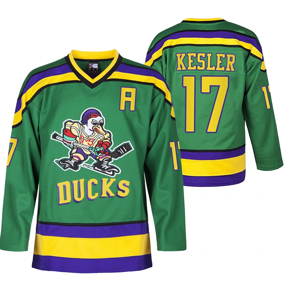 Ryan Kesler Anaheim Ducks Heritage Classic Green Limited Edition Jersey