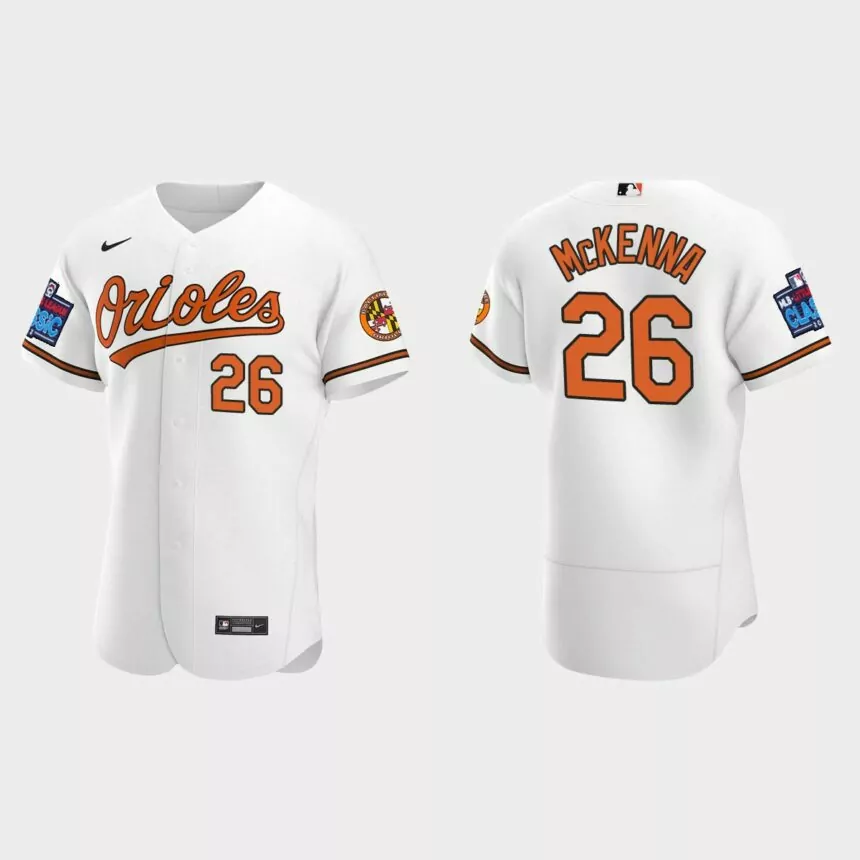 Ryan McKenna Baltimore Orioles 2022 Little League Classic Authentic Jersey – White