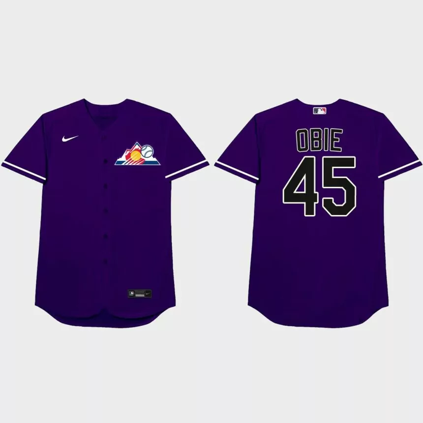 Ryan McMahon 2021 Players’ Weekend Ry Mac Nickname Jersey – Purple