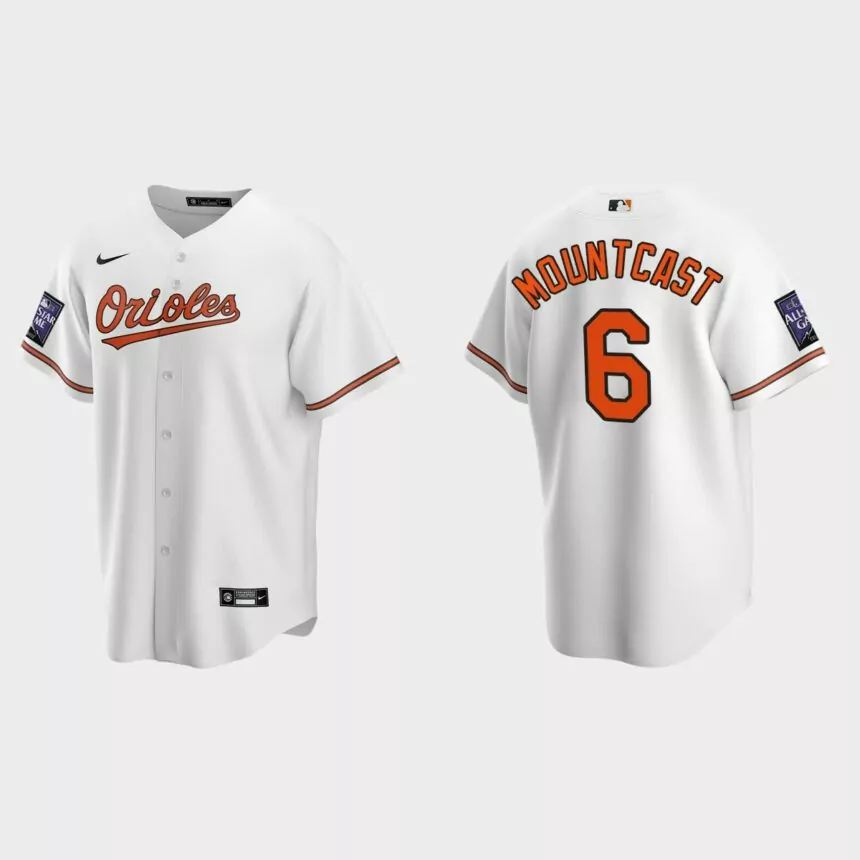Ryan Mountcastle Baltimore Orioles 2021 All-Star Game Home Replica Jersey – White的副本